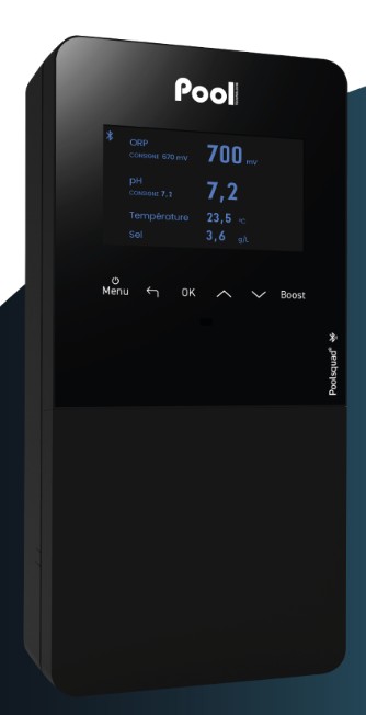 Komplette Filteranlage mit Steuerung und Salzelektrolyse